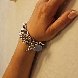 Silver bracelets